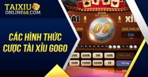 Các hình thức cược tài xỉu Gogo là gì?